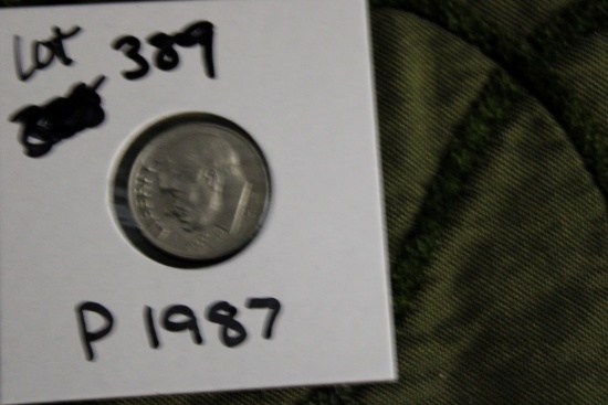 1987 P Dime