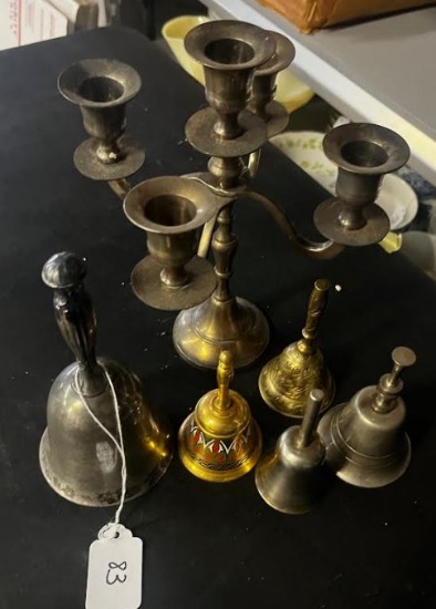 Bell And Candle Holder