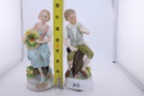 Boy and Girl Figurines, by Andrea by Sadek