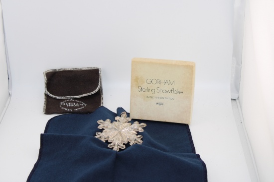 Gotham Sterling Snowflake Ornament