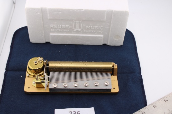 NEW Swiss REUGE 72 Note Movement for DIY Music box