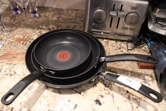 3 T Fal Frying Pans