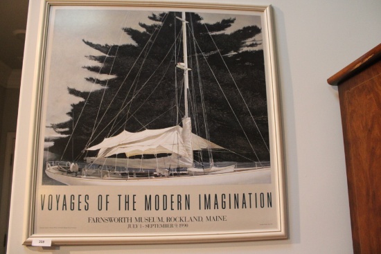 Voyages of the Modern Imagination print, by, Andrew Wyeth