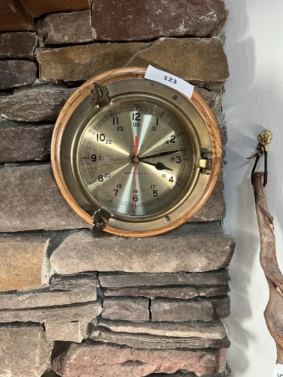 Ships Quartz Port Clock