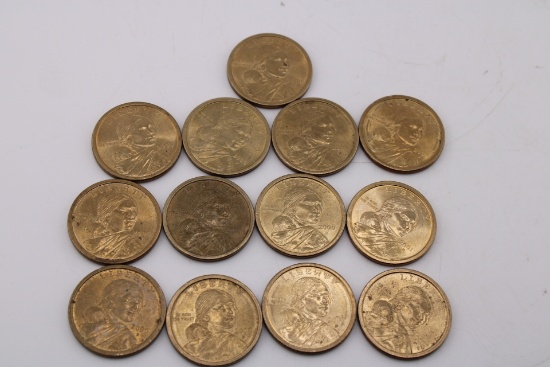 Sacagawea Dollar Coins 13