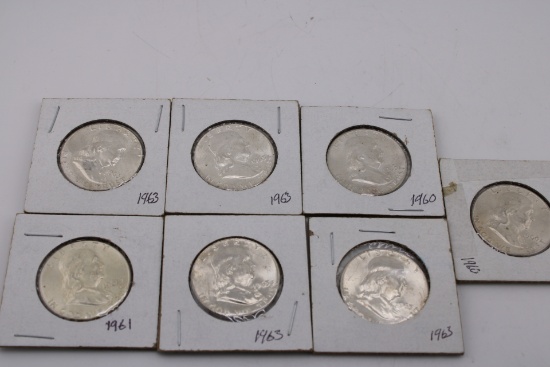 Franklin Half Dollars - 7