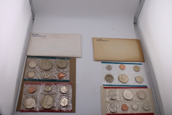 US Mint Sets from 1978 and 1980 UC