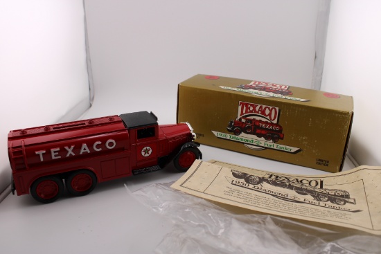 1990 Diecast Bank of a 1930 Diamon Fuel Tanker