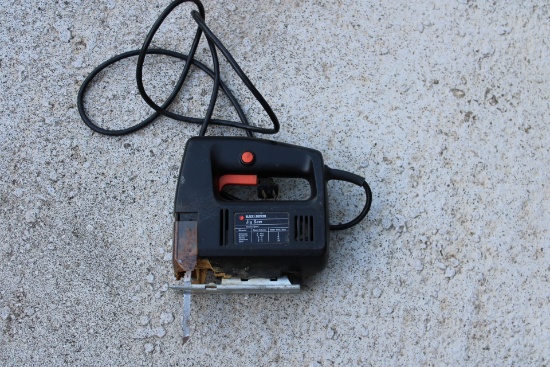 Black and Decker Variable Speed Jig Saw.