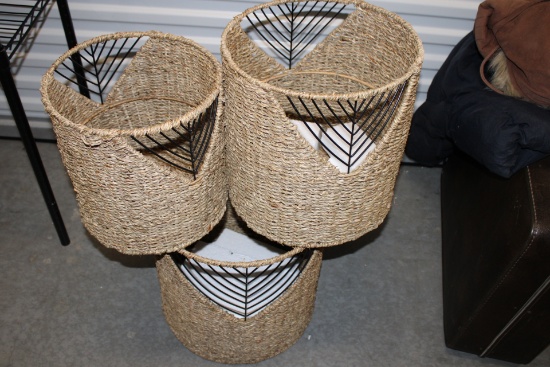 Three Nesting Baskets