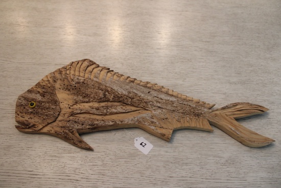 Mahi Mahi Driftwood Decoration