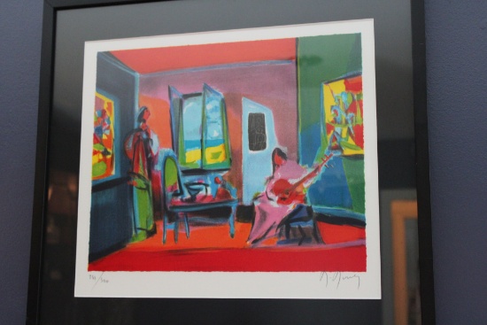 Le Musicienne 1996 Wall Art