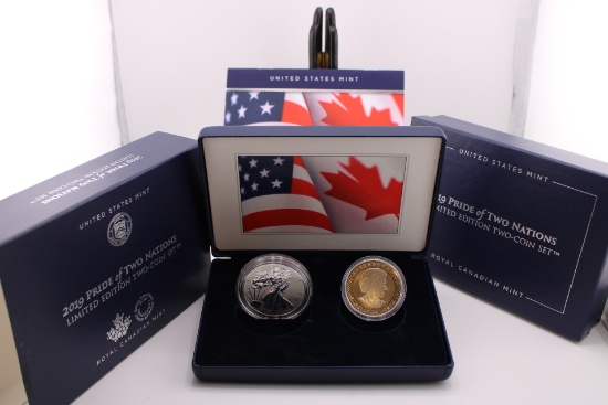 2019 Pride of Two Nations Silver Coins