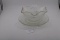 Martinsville Viking Glass Cream Bowl and Plate