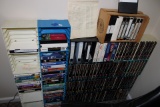 Large collection of Star Trek VHs Tapes and other VHS tapes/cases