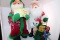 2 Annalee Christmas Santa's