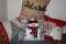 4 Christmas Throw Pillows