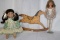 Sincerity Doll and Ballerina Doll with Rocking Horse DÃ©cor