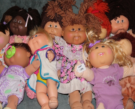 10 Vintage Cabbage Patch Dolls