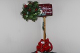 Holiday DÃ©cor Welcome Friends Mailbox