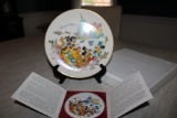 Walt Disney World Tenecennial Plate from 1981