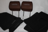 2018 Chevy Suburban High Country Head Rest and floor mats. New, never used.