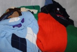 Mens Sweater and Sweater Vest Lot