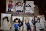 Mary Jane Growing Up in the US dolls from 1991, including dolls from North Carolina, South Carolina,