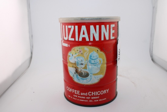 Luzianne Coffee and Chicory Tin Can