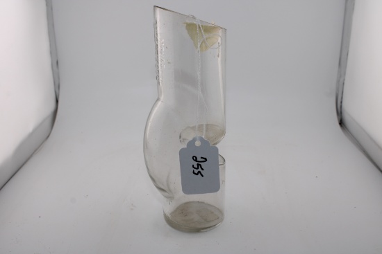 Embossed Glass Mouse Trap