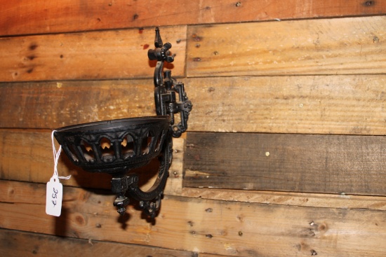 Victorian Cast Iron Wall Mount