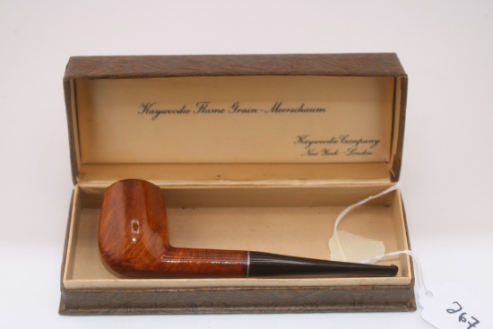 Briarmeer De luxe Meerschaum Lined Smooth Paneled Billiard Tobacco Smoking Pipe