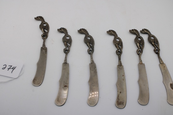 Vintage Italian Pate Knife Set