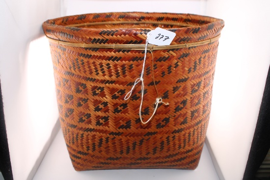 Large Early Cane Basket
