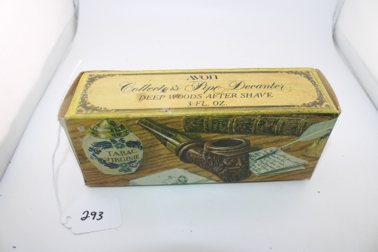 Avon Collector's Pipe Decanter After Shave