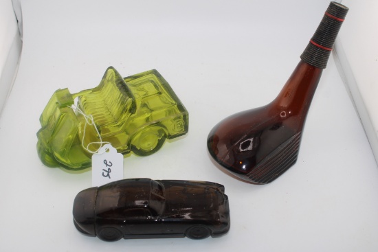 Misc. Avon Glass Decanters