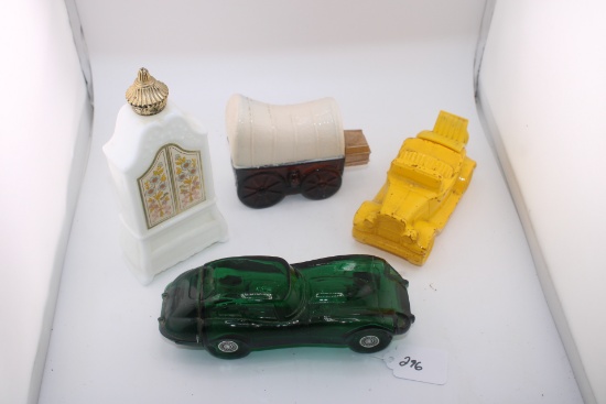 Misc. Glass Avon Decanters