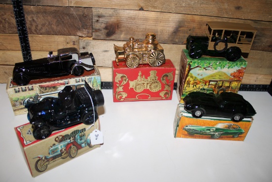Vintage Avon Car Decanters