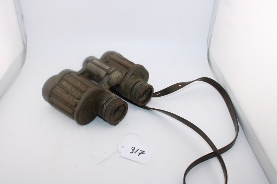 Vintage Hensoldt Wetzlar 8x30 Military Binoculars