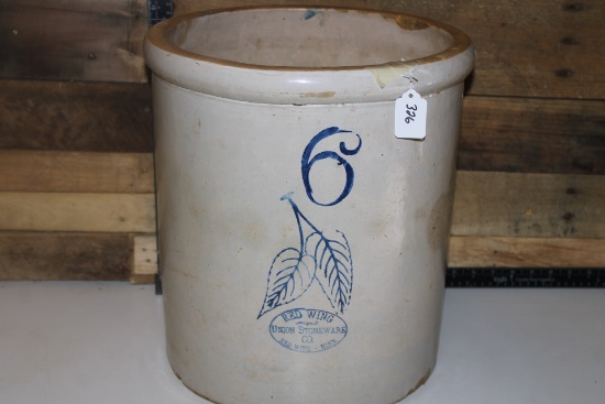 Red Wing 6 Gallon Stoneware