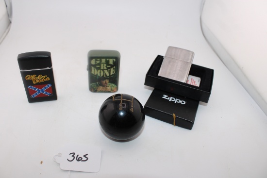 Butane Lighters & Standard '69 GTO Hurst Shifter Ball