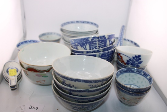 Vintage Asian China Sets