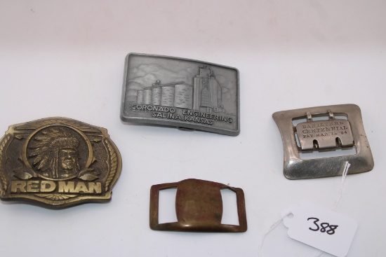 Redman Belt Buckle and others