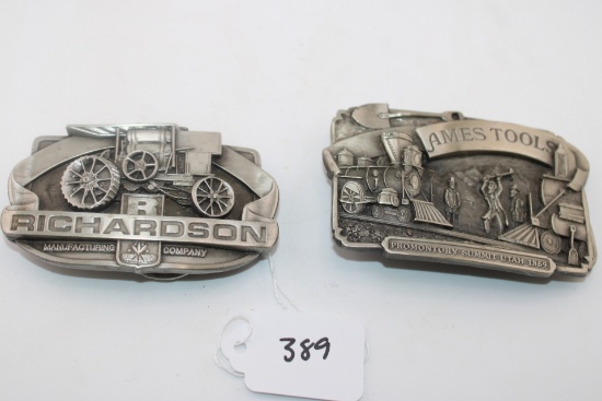 Commemorative Belt Buckles from the 1980's