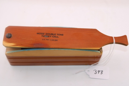 Signed Bill Moss, Moss Double Tone Turkey Call