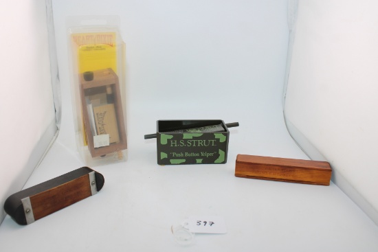 Turkey Call Lot. H.S. Strut, PS OLT and Heart of Dixie