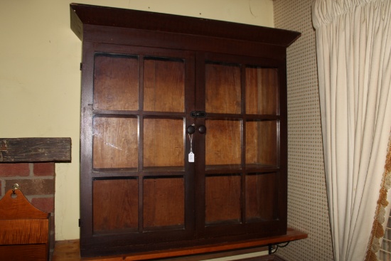 Antique Wooden Wall Cabinet