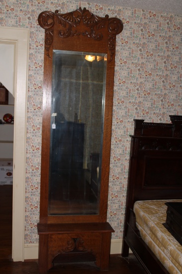 Antique Hall Tree. 25x9x94"