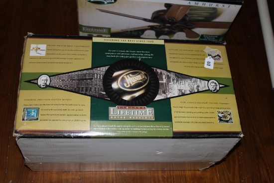 Hunter Ceiling Fan still in the box.