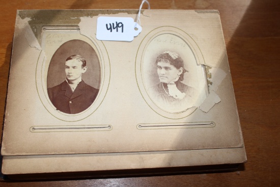Antique Condition Picture Album That Includes Pictures